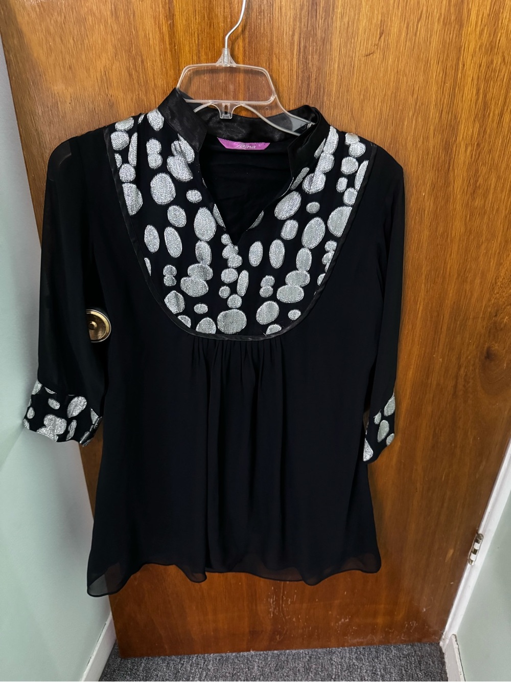Indowestern Flow Top